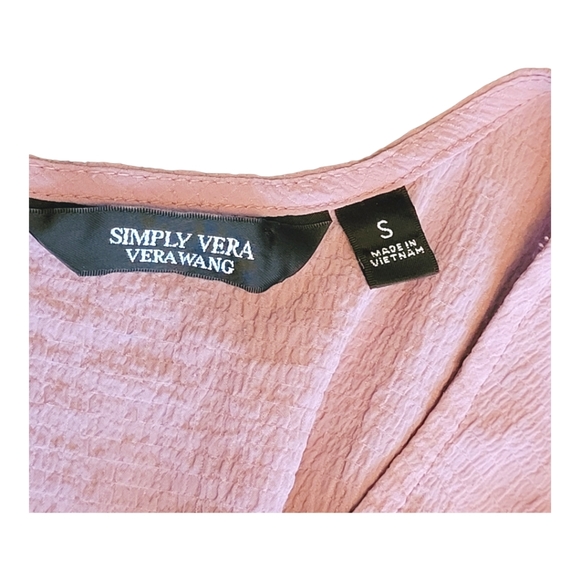 Simply Vera Vera Wang Pleated Swing Tank | Vera Wang Top | Swing Top | Lavender - Picture 8 of 12